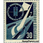 Germany 1953 Waterway-Stamps-Germany-Mint-StampPhenom