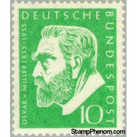 Germany 1955 Oskar von Miller (1855-1934)-Stamps-Germany-Mint-StampPhenom