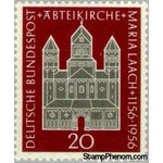 Germany 1956 800th Anniversary Abbey church Maria Laach-Stamps-Germany-Mint-StampPhenom