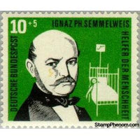 Germany 1956 Dr. Ignaz Philipp Semmelweis (1818-1865)-Stamps-Germany-Mint-StampPhenom