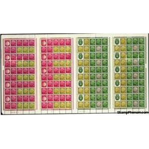 Germany 1956 Mini Sheet-Prof. Dr. Theodor Heuss (1884-1963)-Stamps-Germany-Mint-StampPhenom