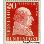 Germany 1957 200th Birthday of Baron vom Stein-Stamps-Germany-Mint-StampPhenom