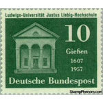 Germany 1957 350 Years University Giessen-Stamps-Germany-Mint-StampPhenom