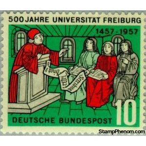 Germany 1957 500 Years University Freiburg-Stamps-Germany-Mint-StampPhenom