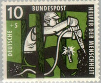 Germany 1957 Coalmining-Stamps-Germany-Mint-StampPhenom