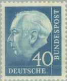 Germany 1958 Prof. Dr. Theodor Heuss (1884-1963), 1st German President-Stamps-Germany-Mint-StampPhenom