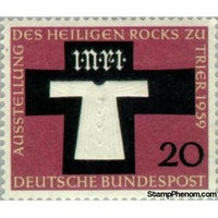 Germany 1959 Exhibition of the Holy Coat of Trier-Stamps-Germany-Mint-StampPhenom