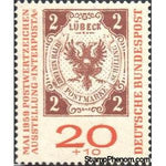 Germany 1959 Stamp Exhibition INTERPOSTA, 2nd issue-Stamps-Germany-Mint-StampPhenom