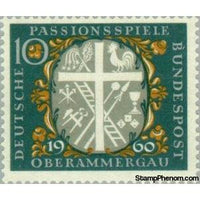 Germany 1960 Cross and Symbols of the Crucifixion-Stamps-Germany-Mint-StampPhenom