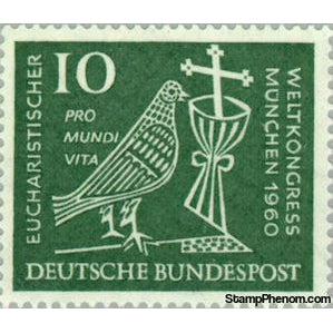 Germany 1960 Eucharistic World Conference-Stamps-Germany-Mint-StampPhenom