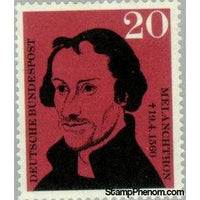 Germany 1960 Melanchthon, Co-Worker of Luther, German Reformation-Stamps-Germany-Mint-StampPhenom