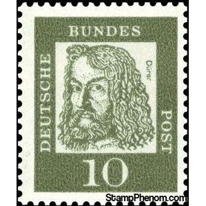 Germany 1961 Albrecht Dürer (1471-1528), painter and graphic artist-Stamps-Germany-Mint-StampPhenom