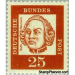 Germany 1961 Balthasar Neumann (1687-1753), architect-Stamps-Germany-Mint-StampPhenom