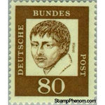 Germany 1961 Heinrich von Kleist (1777-1811), poet-Stamps-Germany-Mint-StampPhenom