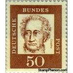 Germany 1961 Johann Wolfgang von Goethe (1749-1832), poet-Stamps-Germany-Mint-StampPhenom