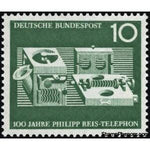 Germany 1961 Telephone by Reis from 1861-Stamps-Germany-Mint-StampPhenom