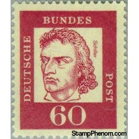 Germany 1962 Friedrich von Schiller (1759-1805), poet-Stamps-Germany-Mint-StampPhenom