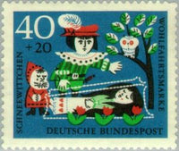 Germany 1962 Scene from the fairy tale "Snow white and the seven dwarfs"-Stamps-Germany-Mint-StampPhenom