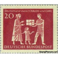 Germany 1963 CRALOG and CARE, Helping Organizations-Stamps-Germany-Mint-StampPhenom