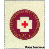 Germany 1963 Centenary of International Red Cross-Stamps-Germany-Mint-StampPhenom