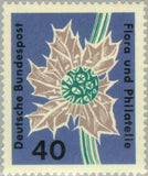 Germany 1963 Stampexhibition Flora and philately-Stamps-Germany-Mint-StampPhenom