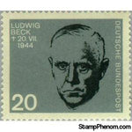 Germany 1964 Beck, Ludwig-Stamps-Germany-Mint-StampPhenom