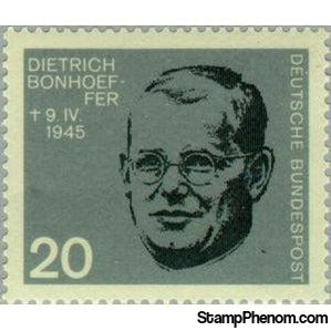 Germany 1964 Bonhoeffer, Dietrich-Stamps-Germany-Mint-StampPhenom