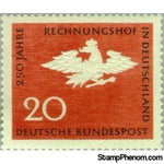 Germany 1964 Court of Accounts of Germany, 250 Years-Stamps-Germany-Mint-StampPhenom