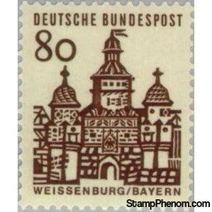 Germany 1964 Ellinger Gate, Weißenburg (Bavaria)-Stamps-Germany-Mint-StampPhenom