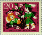 Germany 1964 Fairy tales Grimm-Stamps-Germany-Mint-StampPhenom