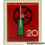 Germany 1964 Gas Engine-Stamps-Germany-Mint-StampPhenom