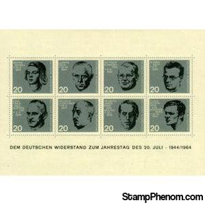 Germany 1964 German resistance fighters-Stamps-Germany-Mint-StampPhenom