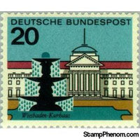 Germany 1964 Kurhaus, Wiesbaden-Stamps-Germany-Mint-StampPhenom