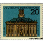 Germany 1965 Ludwig's Church, Saarbrücken-Stamps-Germany-Mint-StampPhenom