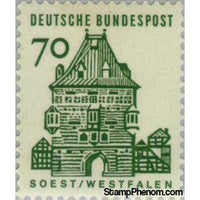 Germany 1965 Osthofen Gate, Soest-Stamps-Germany-Mint-StampPhenom