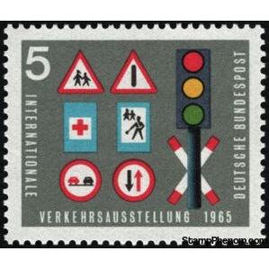 Germany 1965 Traffic exhibition-Stamps-Germany-Mint-StampPhenom