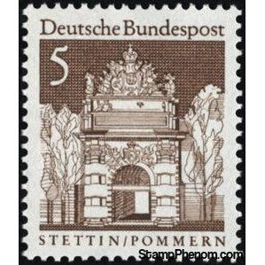 Germany 1966 Berlin Gate, Stettin/Pommern-Stamps-Germany-StampPhenom