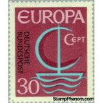 Germany 1966 C.E.P.T.- Ship-Stamps-Germany-StampPhenom