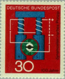 Germany 1966 Science and technic-Stamps-Germany-StampPhenom