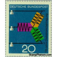 Germany 1966 Science and technic-Stamps-Germany-StampPhenom