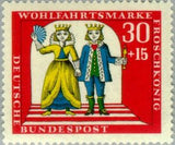 Germany 1966 The Princess and the frog-Stamps-Germany-StampPhenom