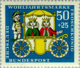 Germany 1966 The Princess and the frog-Stamps-Germany-StampPhenom