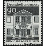 Germany 1966 Zschokke women's seminary, Königsberg/Preussen-Stamps-Germany-StampPhenom