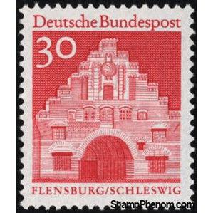 Germany 1967 Norder Gate, Flensburg/Schleswig-Stamps-Germany-StampPhenom