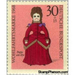 Germany 1968 Doll of 1870-Stamps-Germany-StampPhenom