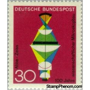 Germany 1968 Lens Refraction-Stamps-Germany-StampPhenom