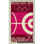 Germany 1969 Archery-Stamps-Germany-StampPhenom