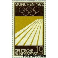 Germany 1969 Athletics-Stamps-Germany-StampPhenom