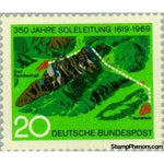 Germany 1969 Bad Reichenhall Soleleitung 1619-1969-Stamps-Germany-StampPhenom