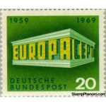 Germany 1969 C.E.P.T.- Building-Stamps-Germany-StampPhenom